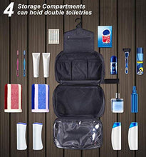 Carica l'immagine nel visualizzatore di Gallery, Beauty Case da Viaggio impermeabile, Boic Borsa Toilette Appendibile Nero