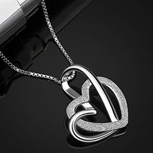 Carica l'immagine nel visualizzatore di Gallery, B.Catcher Collana da donna a cuore in argento per donne, collane con... - Ilgrandebazar