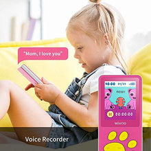 Carica l'immagine nel visualizzatore di Gallery, MusicFun Lettore MP3 Bambini, 1.8" LCD Schermo HiFi Bambini con Giochi,...