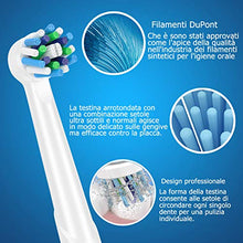 Carica l'immagine nel visualizzatore di Gallery, Qlebao testine oral b compatibile con Braun b ricambi spazzolini...