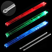 Carica l'immagine nel visualizzatore di Gallery, Origlam Bacchette per batteria luminose con luci a LED, modello 5A, si...