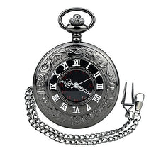 Carica l'immagine nel visualizzatore di Gallery, Bestfire, orologio da taschino, al quarzo, stile rétro vintage steampunk,... - Ilgrandebazar