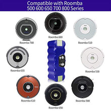 Carica l'immagine nel visualizzatore di Gallery, Morpilot Batteria Sostituzione per iRobot Roomba X-Life con 1000 Cicli di Blu