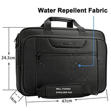 Carica l'immagine nel visualizzatore di Gallery, KROSER Borsa per Laptop da 18,5 Pollici XXL Messenger Espandibile...
