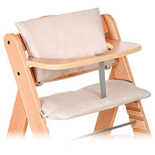Carica l'immagine nel visualizzatore di Gallery, Hauck, set di 2 cuscini imbottiti qualità per seggiolone Alpha, con Beige
