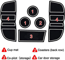 Carica l'immagine nel visualizzatore di Gallery, LFOTPP Tappetini Gomma per Smart Fortwo, Tappetino Antiscivolo per...