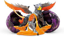Carica l'immagine nel visualizzatore di Gallery, Breakout Beast- Uovo con Creatura Mostruosa Grifforce e Slime, Versione Viola - Ilgrandebazar