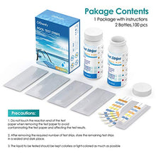 Carica l'immagine nel visualizzatore di Gallery, Ehomfy Test per Acqua Piscina 6 in 1, Pool Potabile 100 Strisce, 100pcs
