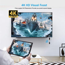 Carica l'immagine nel visualizzatore di Gallery, WiFi Display Dongle, 4K HDMI TV Wireless Receiver, Supporto S