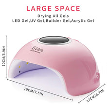 Carica l'immagine nel visualizzatore di Gallery, McNory 36W Lampada Unghie UV Led per Gel Automatico Sensore con 3... - Ilgrandebazar