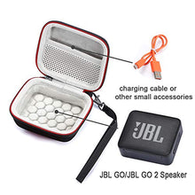 Carica l'immagine nel visualizzatore di Gallery, Custodia per JBL Go/JBL GO 2, da viaggio rigida for - Nero