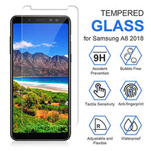 Carica l'immagine nel visualizzatore di Gallery, NONZERS Vetro Temperato per Samsung Galaxy A8 2018 Pellicola transparent - Ilgrandebazar