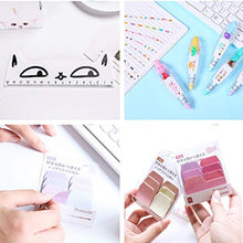 Carica l'immagine nel visualizzatore di Gallery, Amycute 26 Pezzi Cancelleria Kawaii Astuccio Penne Righello Stile 1