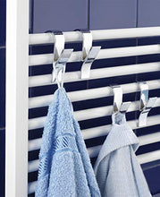 Carica l'immagine nel visualizzatore di Gallery, Wenko 81912500 Set di 4 Appendini per Termoarredo, in Plastica ABS Cromata,... - Ilgrandebazar