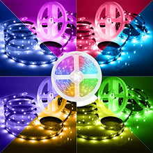 Carica l'immagine nel visualizzatore di Gallery, Striscia LED 15M Bluetooth 5050 SMD RGB,AWANFI Nastri Led 15m
