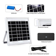 Carica l'immagine nel visualizzatore di Gallery, CLY Faretto Solare con Sensore di Movimento 60 LED, Luce da Esterno,...