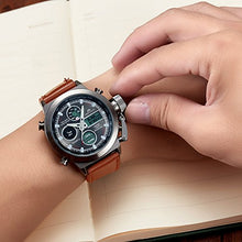 Carica l'immagine nel visualizzatore di Gallery, Orologio Uomo Orologi Militari Sport Impermeabile Cronografo LED Model 1 - Ilgrandebazar