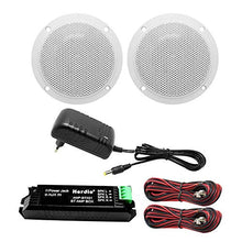 Carica l'immagine nel visualizzatore di Gallery, Herdio - Set di altoparlanti da soffitto, Bluetooth, impermeabili, per bianca