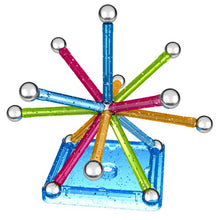 Carica l'immagine nel visualizzatore di Gallery, Geomag- Glitter Colour Gioco di Costruzione Magnetico, 30 Pezzi, Multicolore