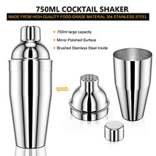 Carica l'immagine nel visualizzatore di Gallery, RATEL Set 9 Pezzi Cocktail, Shaker in Acciaio Inossidabile, 9 pcs