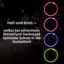 Carica l'immagine nel visualizzatore di Gallery, Riijk, collare luminoso a LED per cani e gatti, resistente alla pioggia Verde