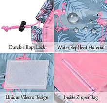 Carica l'immagine nel visualizzatore di Gallery, Supstar Multifunzione Beauty Case da Viaggio, Travel Bag Gray Flamingo - Ilgrandebazar