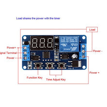 Carica l'immagine nel visualizzatore di Gallery, KKmoon 12V Modulo Relè Delay Timer Digitale Control Switch Relay Module, - Ilgrandebazar