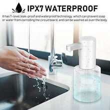 Carica l'immagine nel visualizzatore di Gallery, Dispenser Sapone Automatico, 450ML Distributore di Touchless Bianco