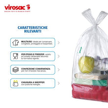Carica l'immagine nel visualizzatore di Gallery, Sacchetti a forma di shopper per frigo e freezer, adatti al contatto...