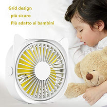 Carica l'immagine nel visualizzatore di Gallery, Mini USB Ventilatore,Ventilatore Piccolo per PC,Ventilatore...