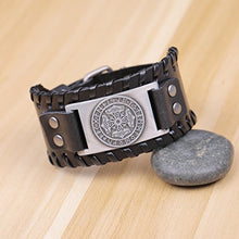 Carica l'immagine nel visualizzatore di Gallery, Thor martello nodo celtico amuleto 24 Rune Sprial Antique Silver,black - Ilgrandebazar