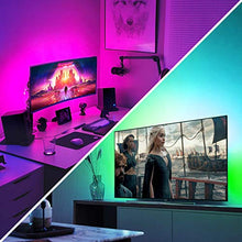 Carica l'immagine nel visualizzatore di Gallery, Striscia LED RGB WIFI, Etersky Smart Strip 2M 5050 Compatibile con 2m