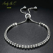 Carica l'immagine nel visualizzatore di Gallery, Andy &amp; C Braccialetto Donna con Cristalli Elegante Scatola Gioielli... - Ilgrandebazar
