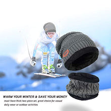 Carica l'immagine nel visualizzatore di Gallery, Petrunup Cappello 1- Il Set Di 2 Pezzi Grigio (Cappello + Scaldacollo) - Ilgrandebazar