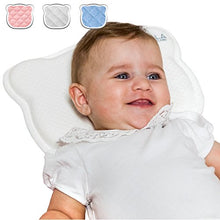 Carica l'immagine nel visualizzatore di Gallery, Koala Babycare® Cuscino Neonato Plagiocefalia Sfoderabile (con KPH, Bianco - Ilgrandebazar