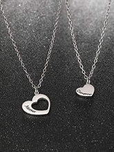 Carica l'immagine nel visualizzatore di Gallery, Collane della Figlia Madre Collana Cuore Abbinato con Pendente per... - Ilgrandebazar
