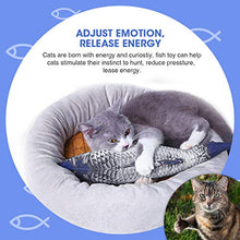 Carica l'immagine nel visualizzatore di Gallery, LIUMY Catnip Giocattoli per Gatti, Elettrici Pesci,gioco...