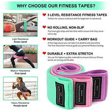 Carica l'immagine nel visualizzatore di Gallery, BEAU-PRO CFX Elastici Fitness (3 Pezzi), Bande Elastiche di Resistenza Set 3...