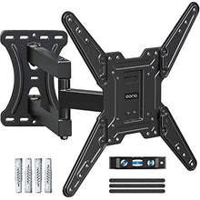 Carica l'immagine nel visualizzatore di Gallery, Eono by Amazon - Supporto TV da Parete Girevole 26"-55" / Braccio Singolo