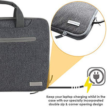 Carica l'immagine nel visualizzatore di Gallery, TECHGEAR Custodia per Computer Portatili da 11" - 12.3" 11-12.3 inch, Grigio