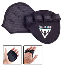 Carica l'immagine nel visualizzatore di Gallery, PULLUP &amp; DIP Guanti Palestra, Grip Pads per Pull-ups, Fitness, Bodybuilding...
