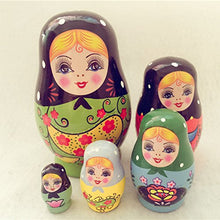 Carica l'immagine nel visualizzatore di Gallery, ULTNICE Bambola russa matrioska di legno Matryoshka 5 pezzi - Ilgrandebazar