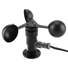 Carica l'immagine nel visualizzatore di Gallery, Anemometro con Sensore di Velocità del Vento Mumusuki 12.4cm / 4.88in, Nero - Ilgrandebazar