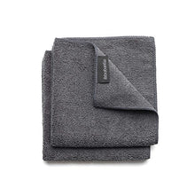 Carica l'immagine nel visualizzatore di Gallery, Brabantia Sink Side Set Panni Pulizia, Microfibra, Grigio (Dark Grey) - Ilgrandebazar