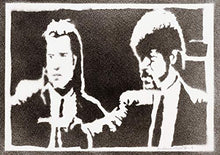 Carica l'immagine nel visualizzatore di Gallery, Poster Pulp Fiction Handmade Graffiti Street Art - Artwork