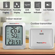 Carica l'immagine nel visualizzatore di Gallery, ThermoPro TP60S Termometro Igrometro da Interno Esterno Misuratore di - Ilgrandebazar