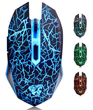 Carica l'immagine nel visualizzatore di Gallery, M2 Mouse Ricaricabile Wireless ,Ottico USB Gaming Silenzioso senza nero