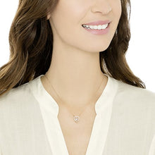 Carica l'immagine nel visualizzatore di Gallery, Swarovski Collana Sparkling Dance Heart, Cristallo Bianco, Placcata Nella... - Ilgrandebazar