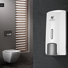 Carica l'immagine nel visualizzatore di Gallery, Anself CHUANGDIAN 300ml a Parete Manuale Sapone Dispenser Shampoo Bianco - Ilgrandebazar