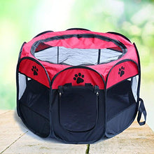 Carica l'immagine nel visualizzatore di Gallery, Dog Box Grande, Penna Cucciolo Cuccia M 35" * * 24", Red * * 24"